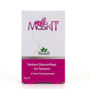 box of MaskIt Sanitary Disposal Bags for Tampons